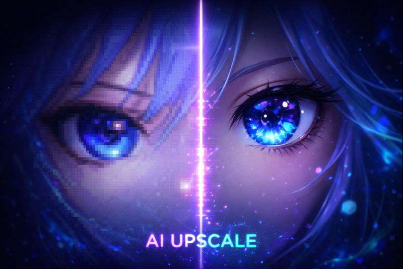 AI Upscaling Comparison